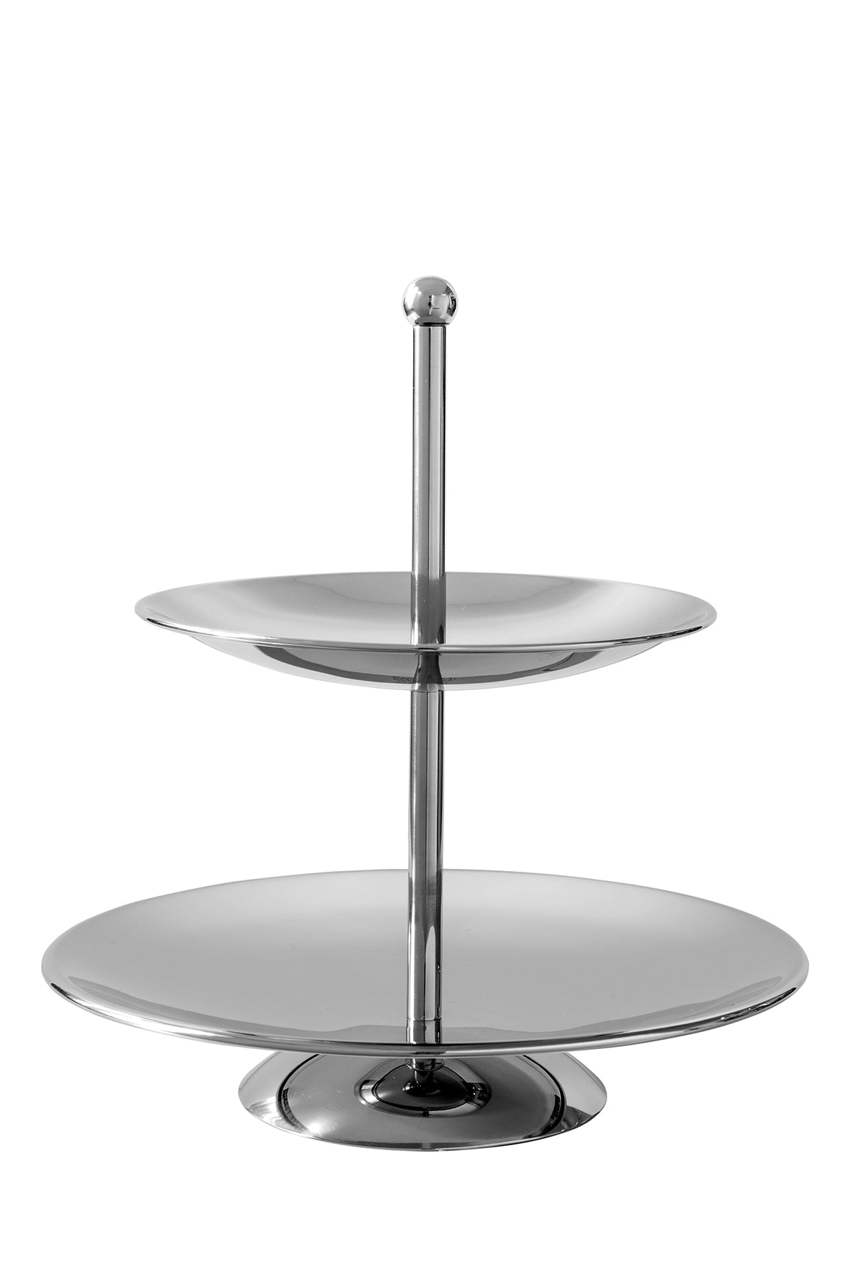 2er Etagere "Samuel", Edelstahl