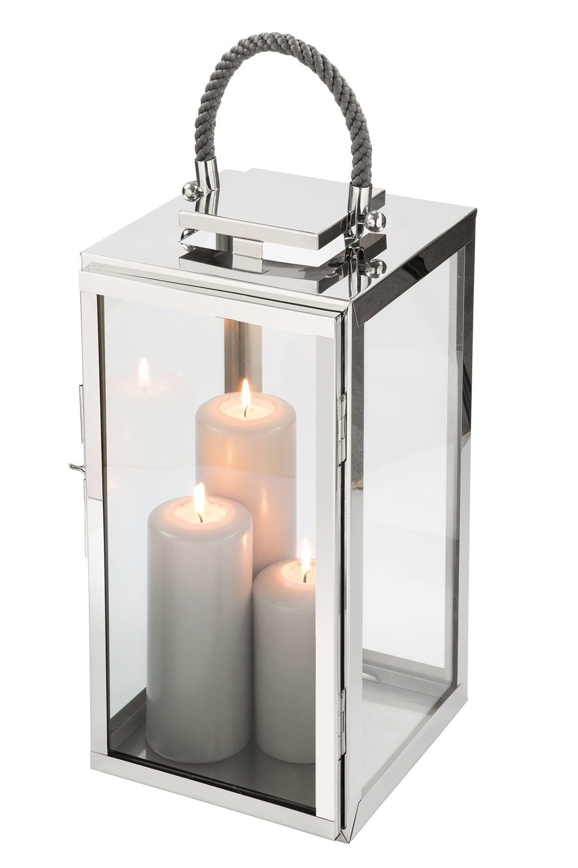 Laterne "Sevilla", Edelstahl