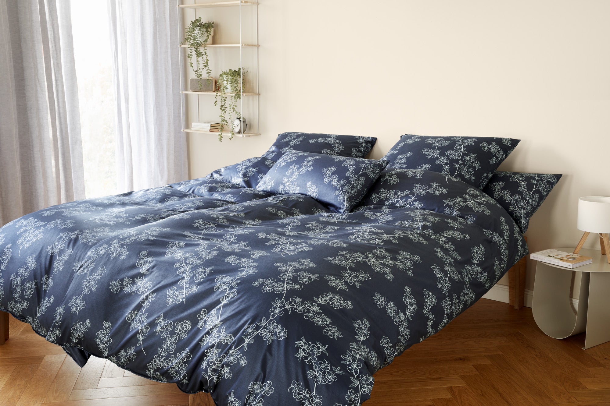 Jersey Bettwäsche "Cherry Blossom"