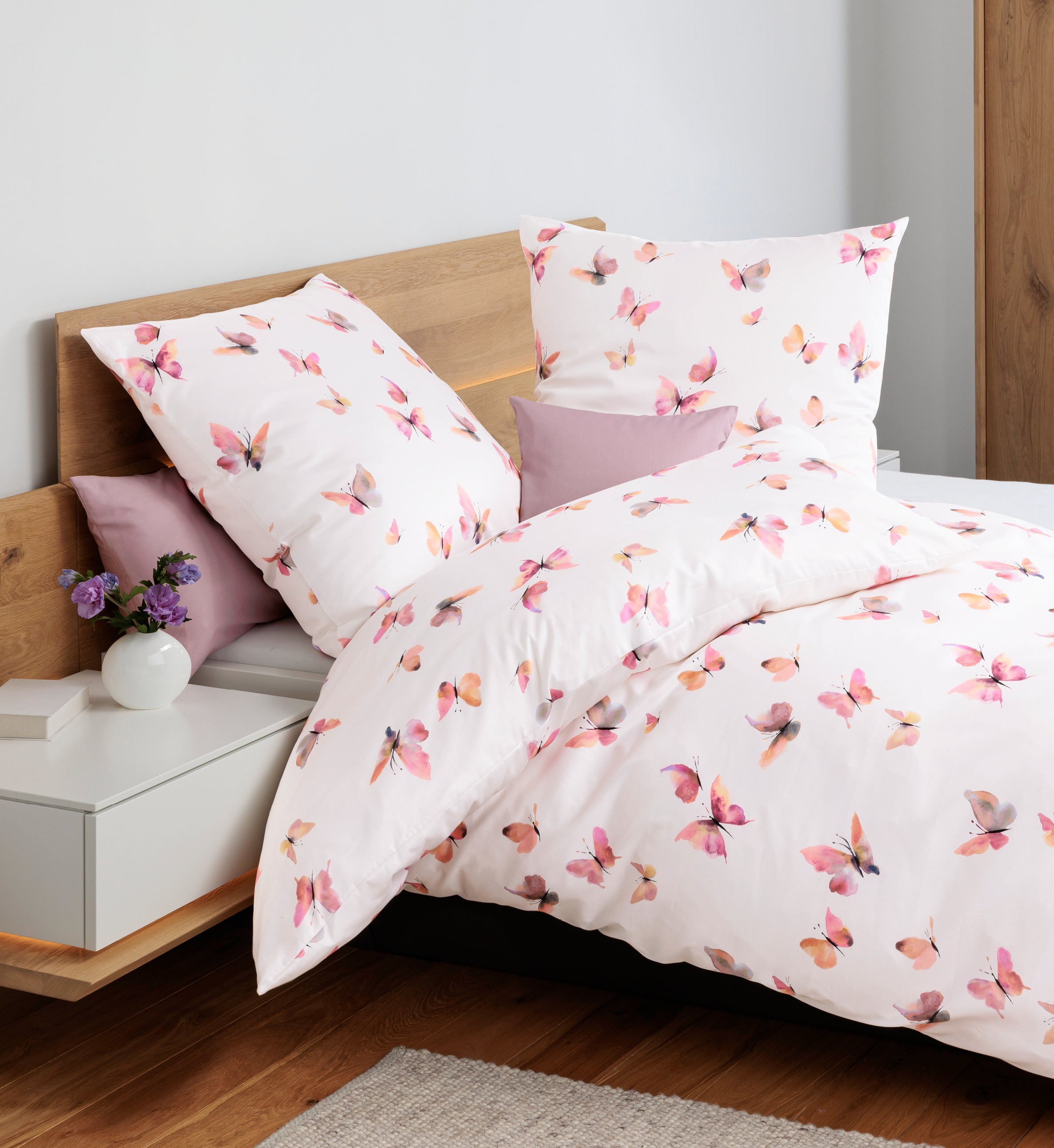 Mako Satin Bettwäsche 42170 "Modern Art S"