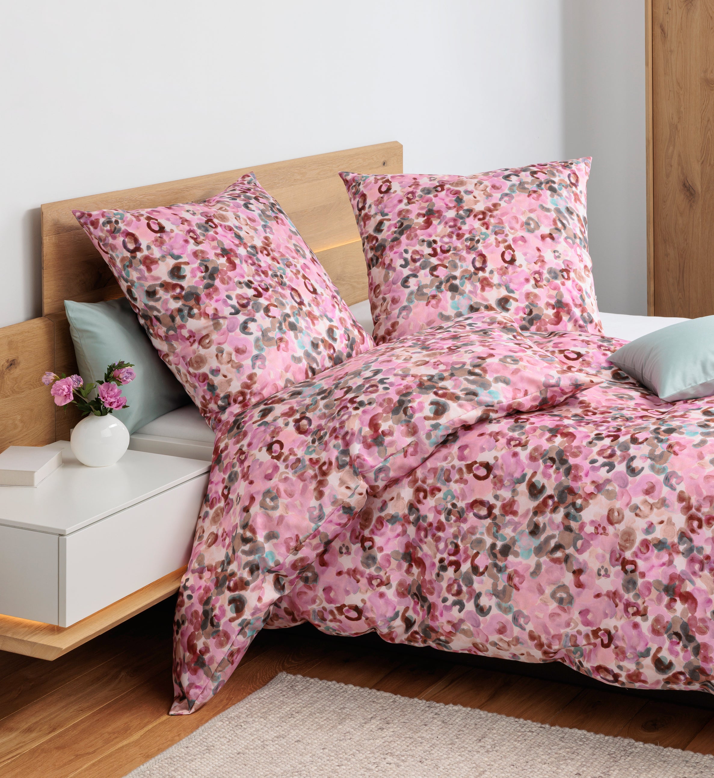 Mako Satin Bettwäsche 42171 "Modern Art S"