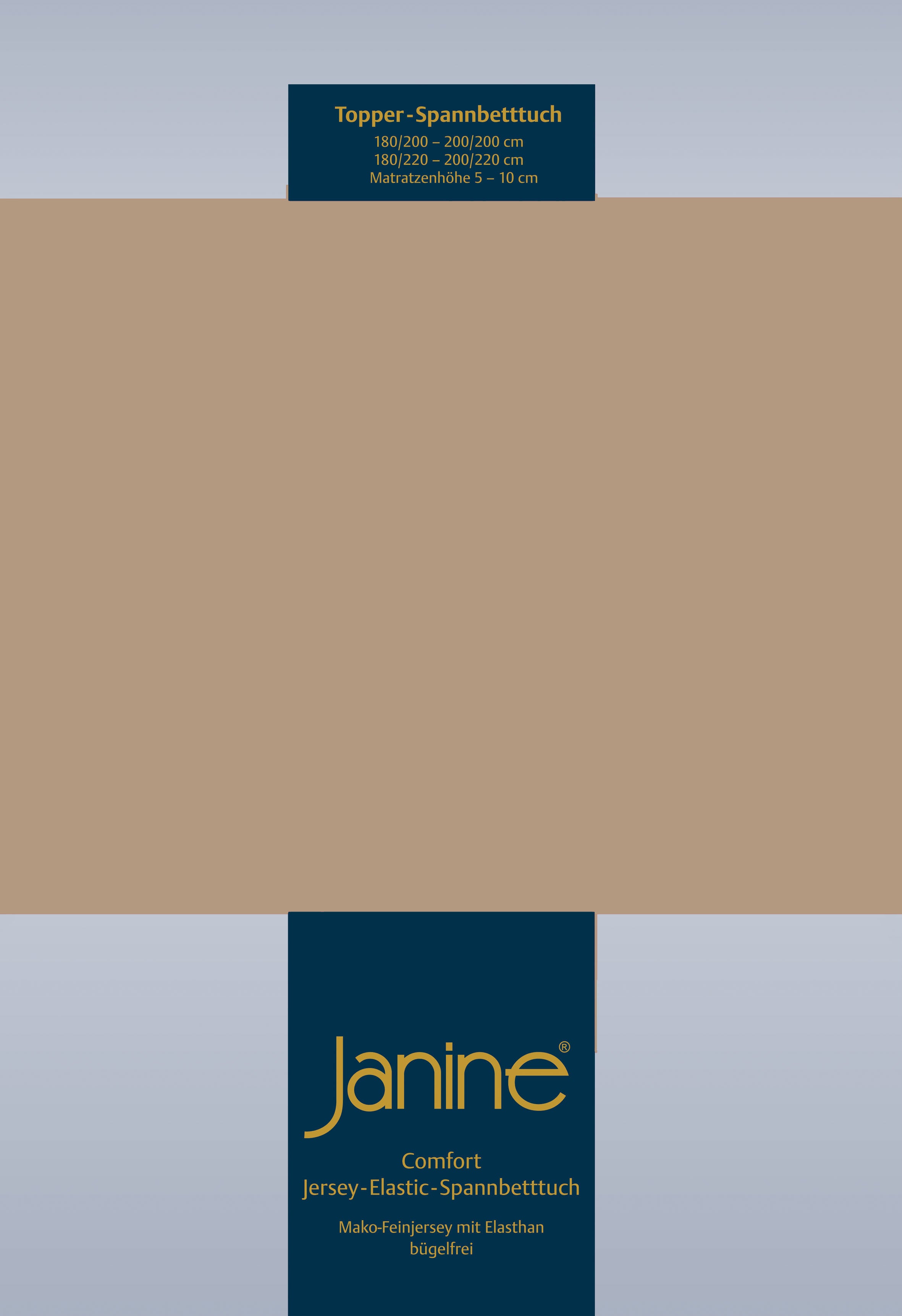 Jersey-Elastic-Spannbetttuch 5002