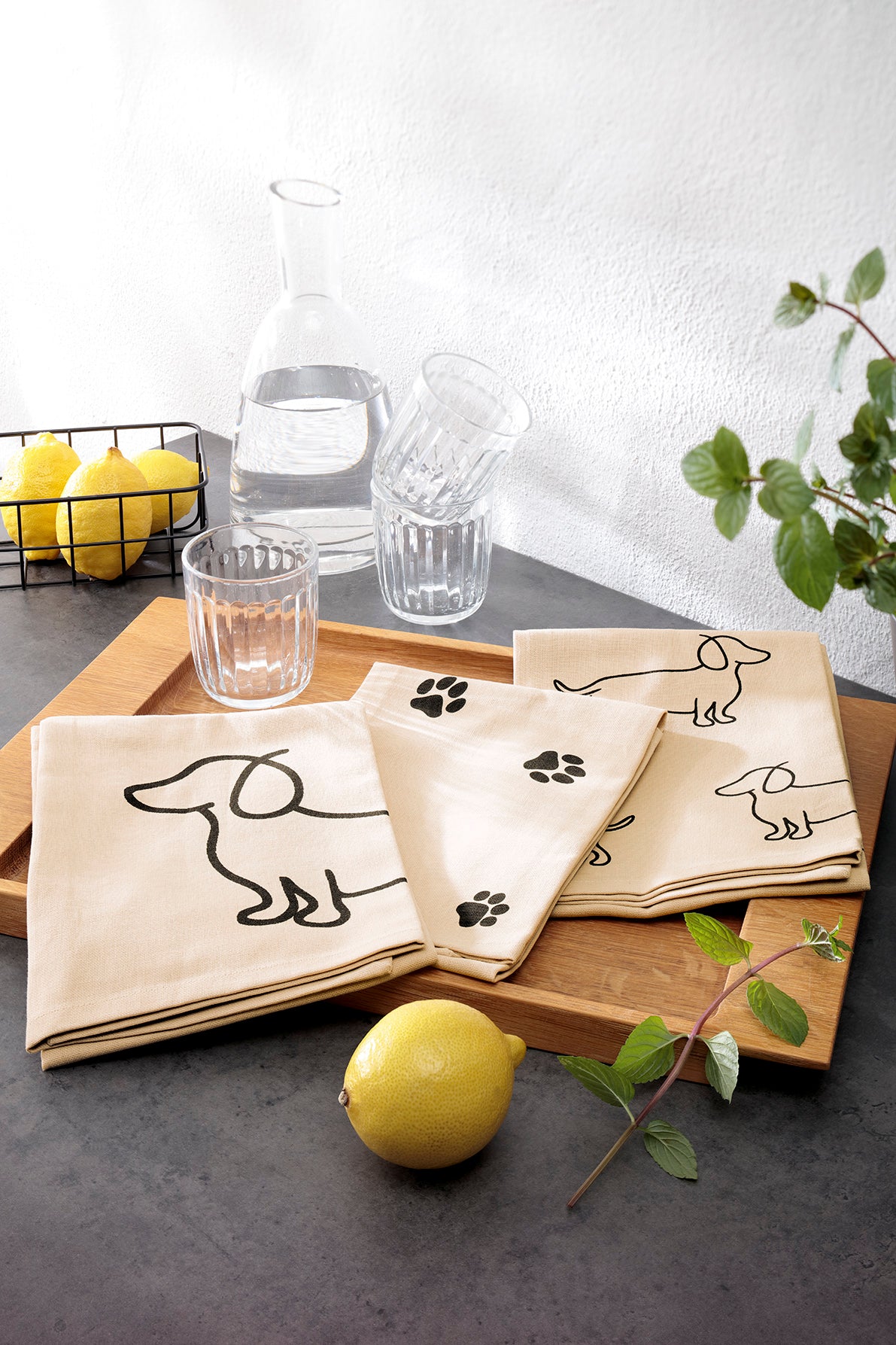 Geschirrtuch "We love Dogs" 6247