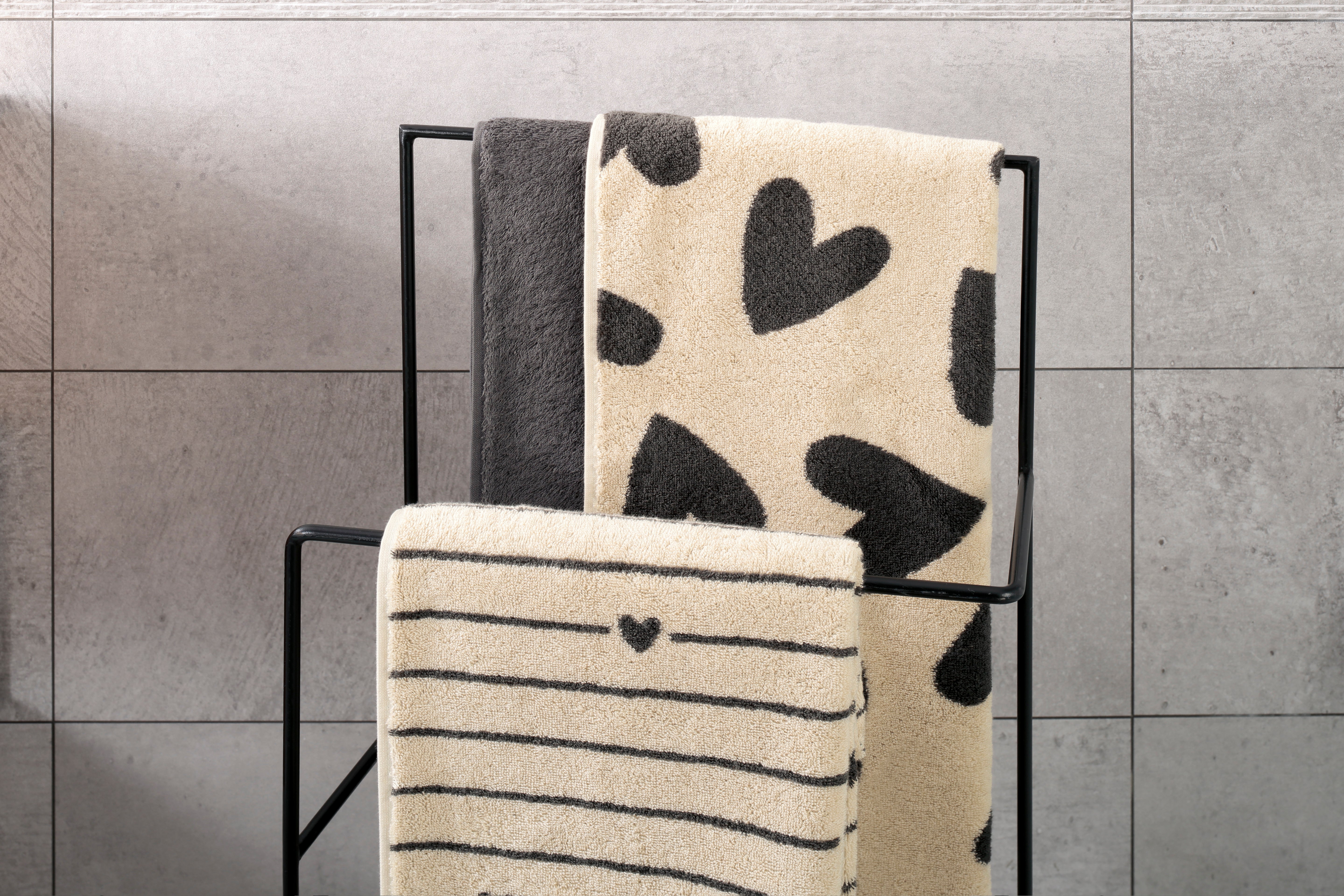 Handtuch "Heart Beats" 6275