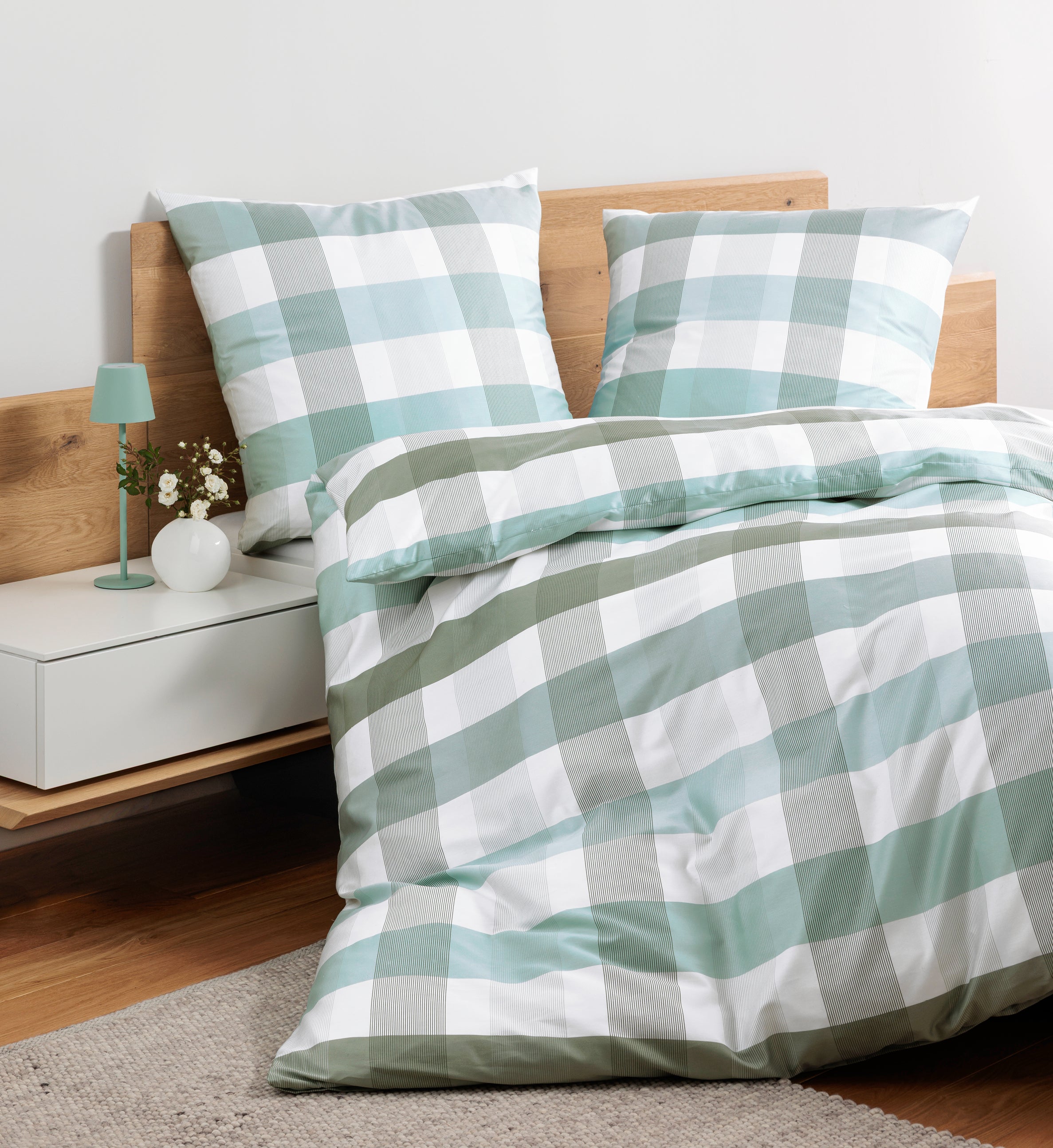 Mako Satin Bettwäsche "Moments" 98130