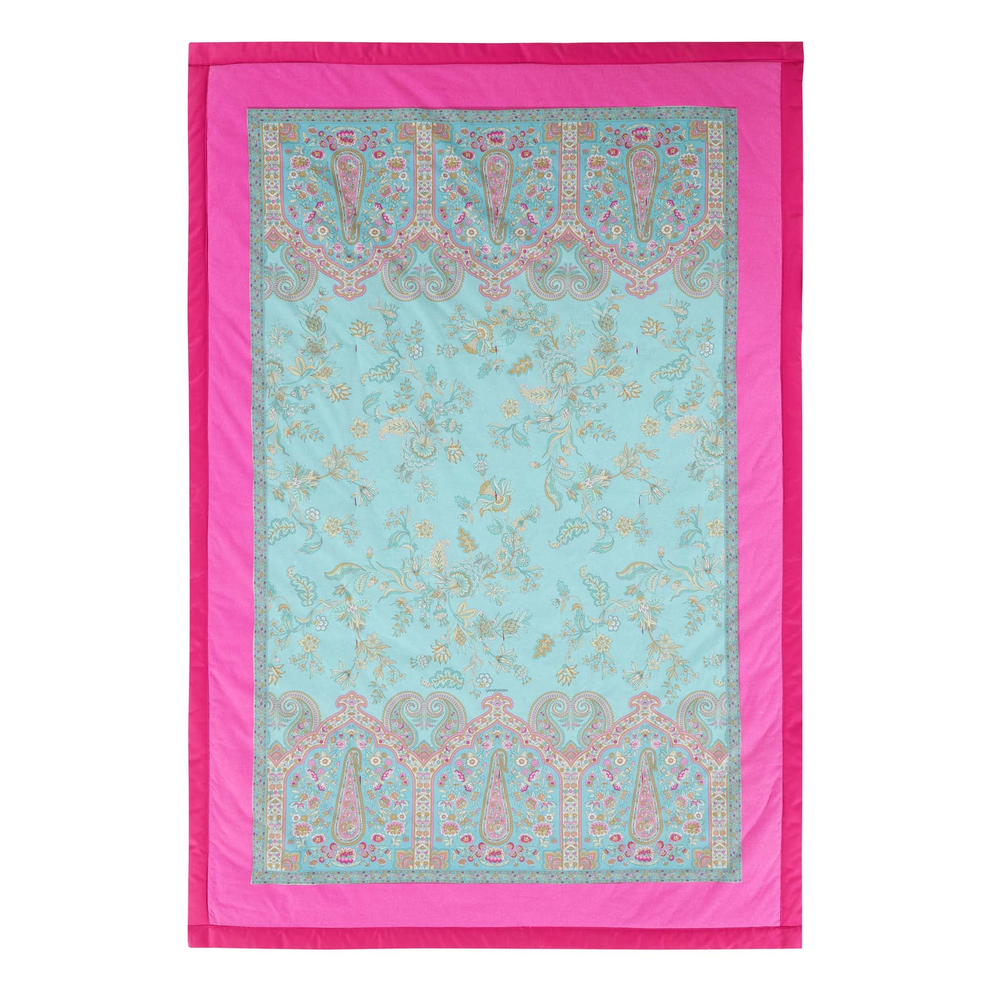 Plaid "Indian Roses" T1