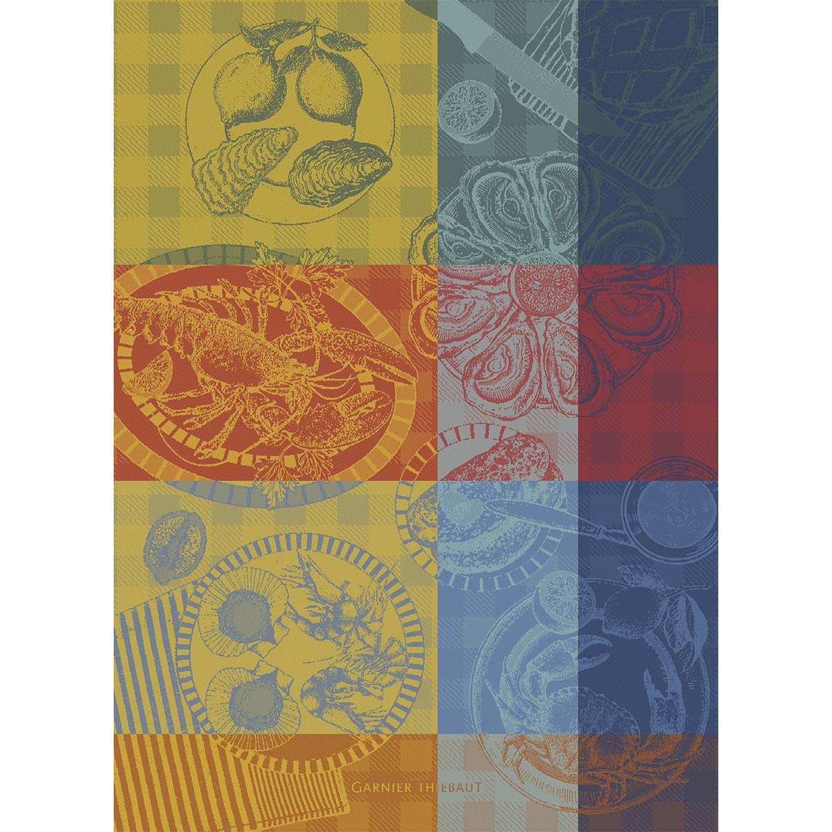 Geschirrtuch "sea food citronne"