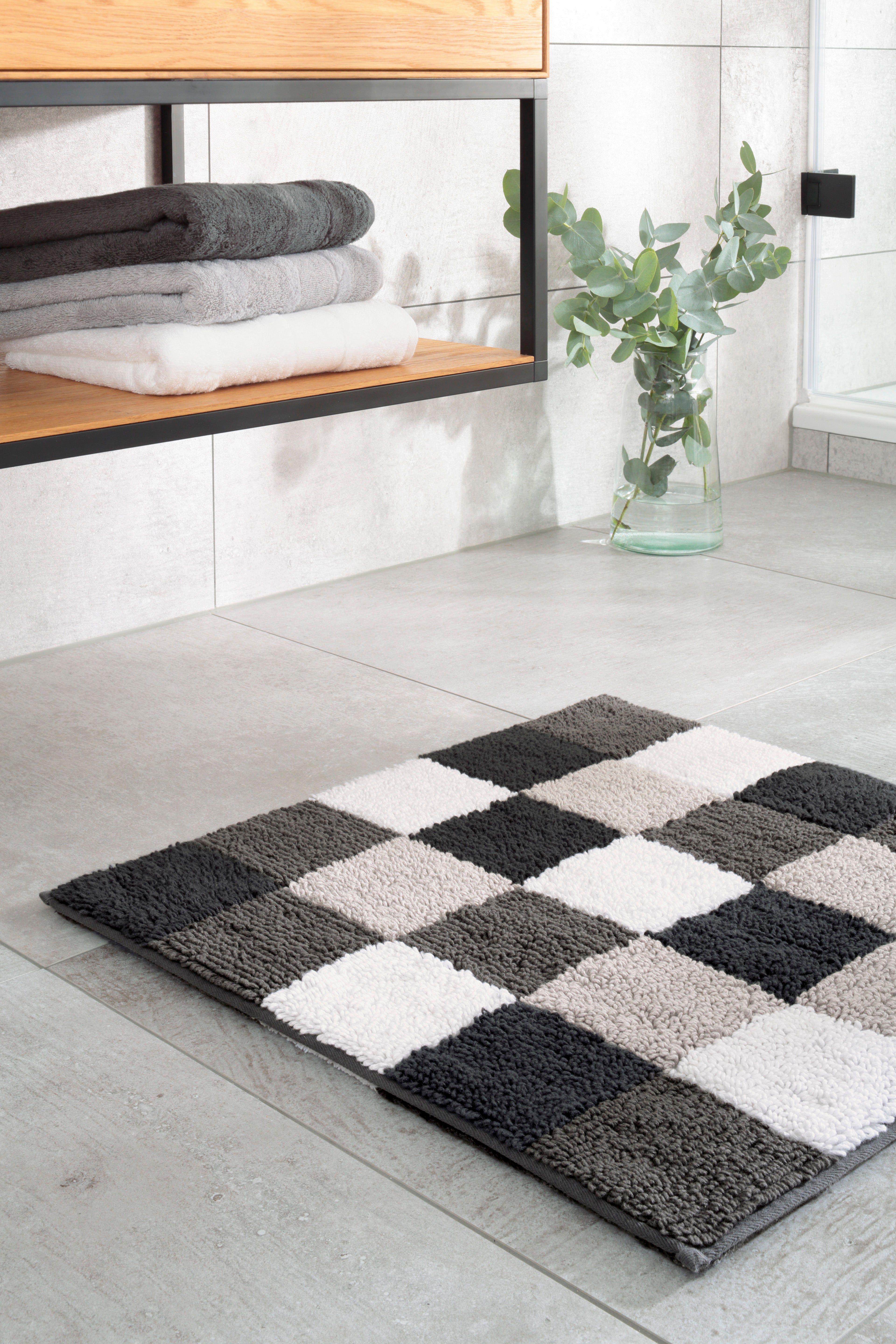 Wende-Badteppich 1011 "Square"