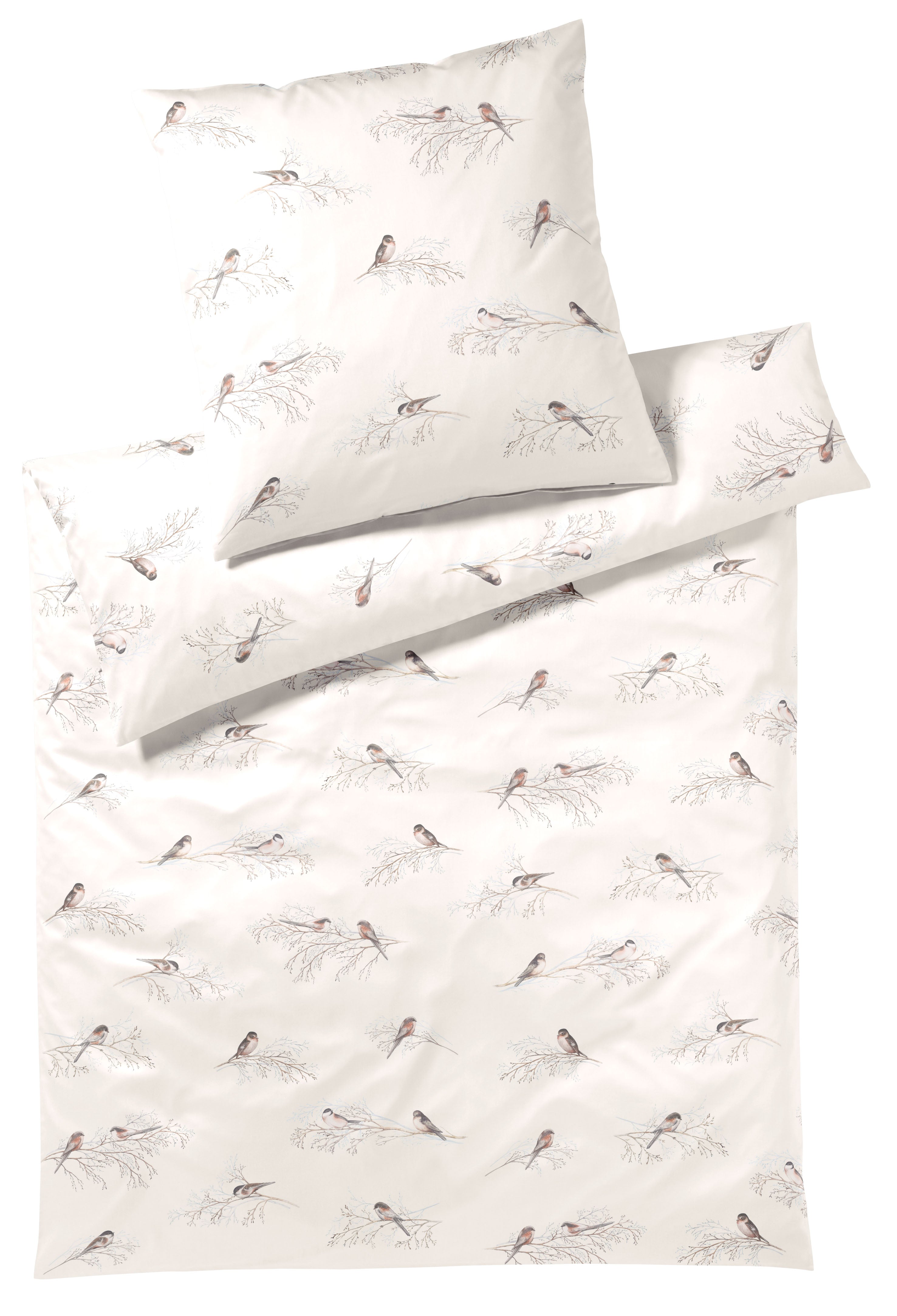 Seiden Satin Bettwäsche "Spätzchen"