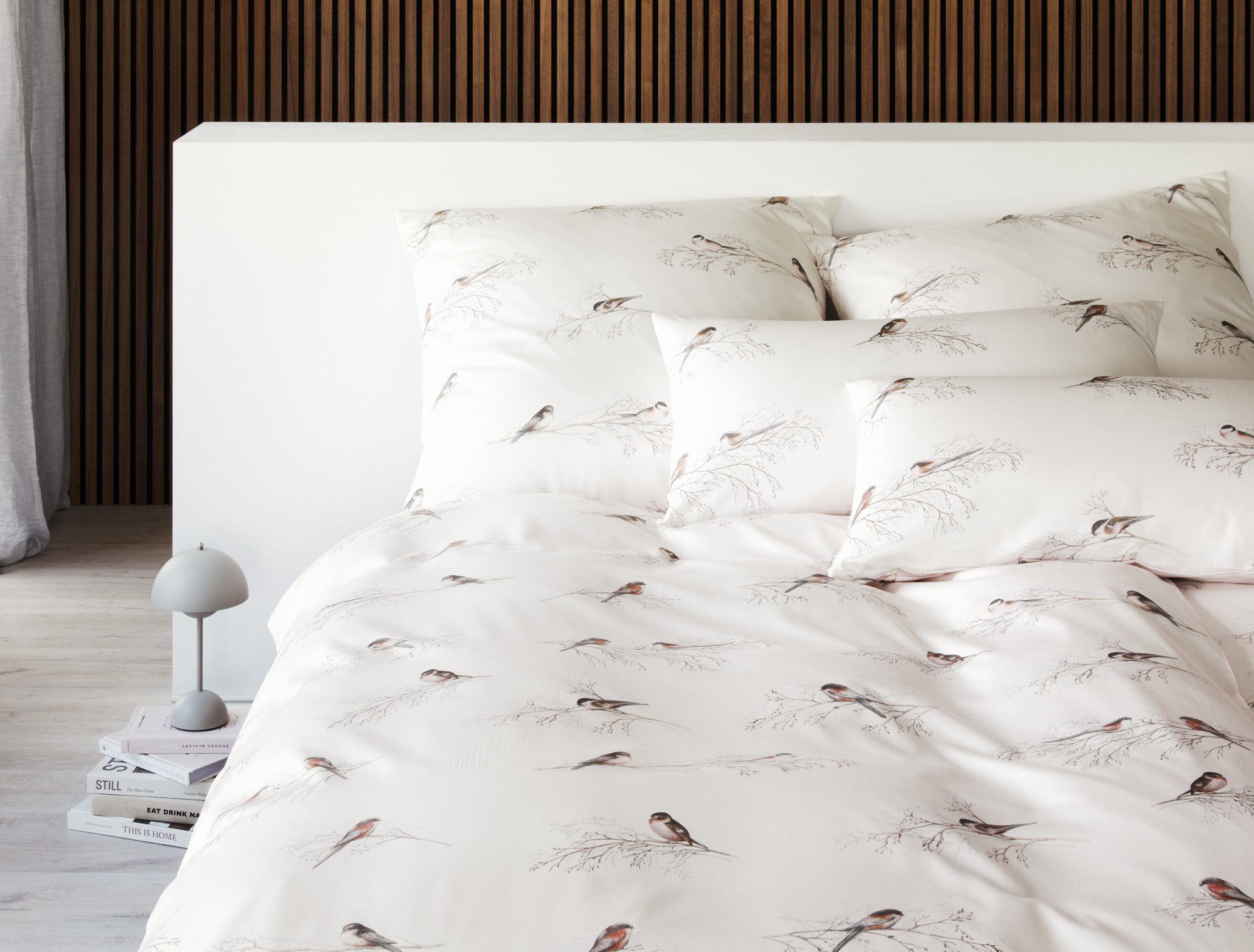 Seiden Satin Bettwäsche "Spätzchen"