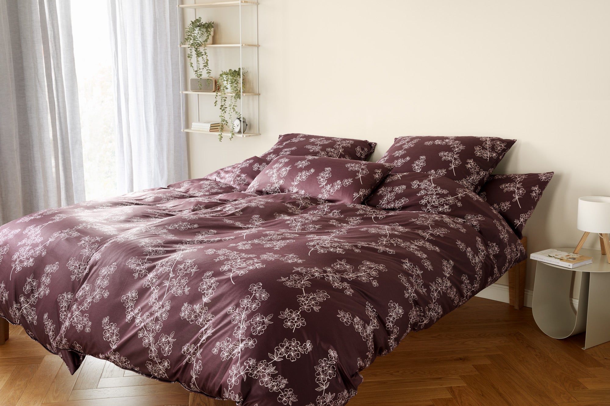 Jersey Bettwäsche "Cherry Blossom"