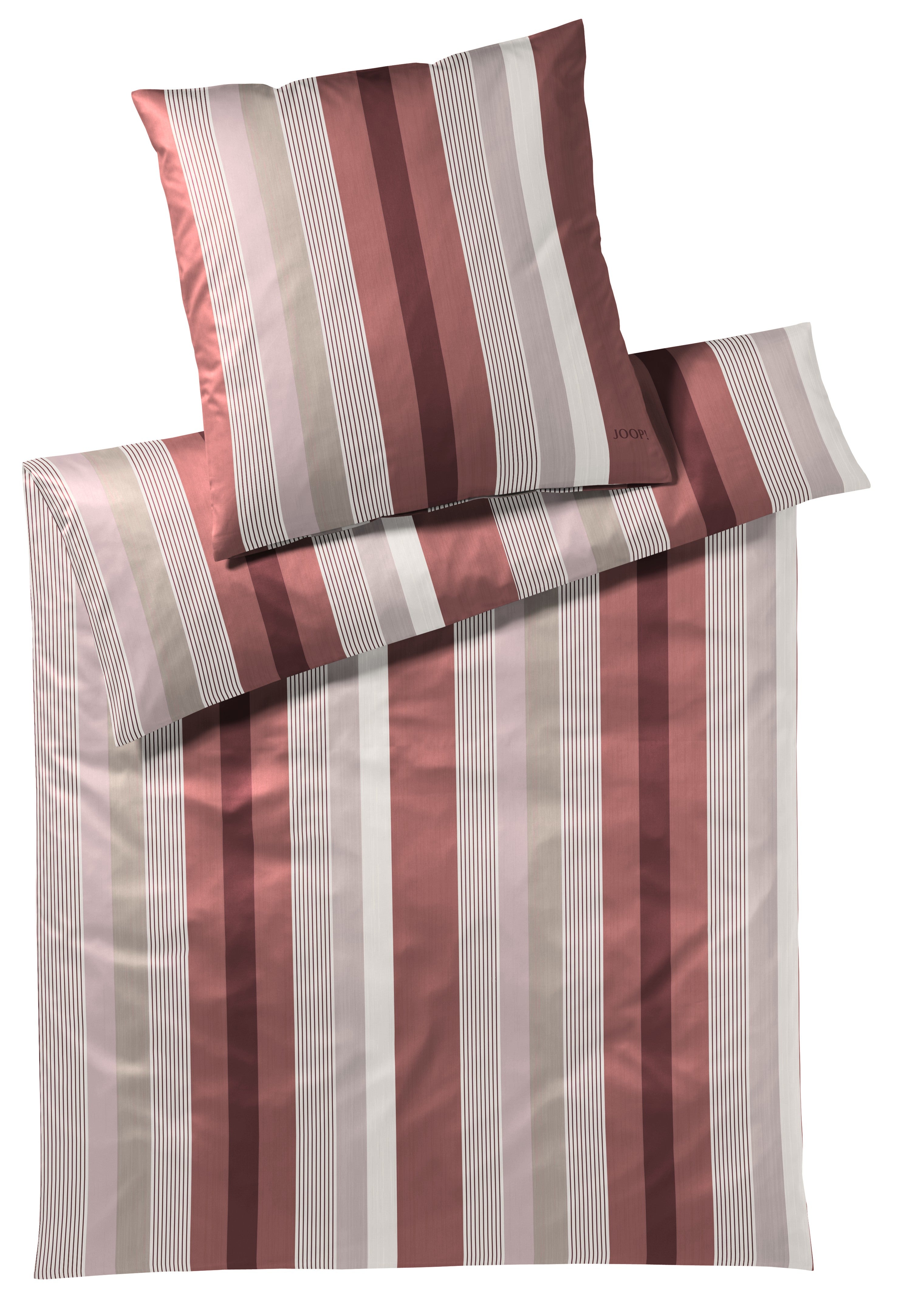 Mako Satin Bettwäsche "Stripes" 4093