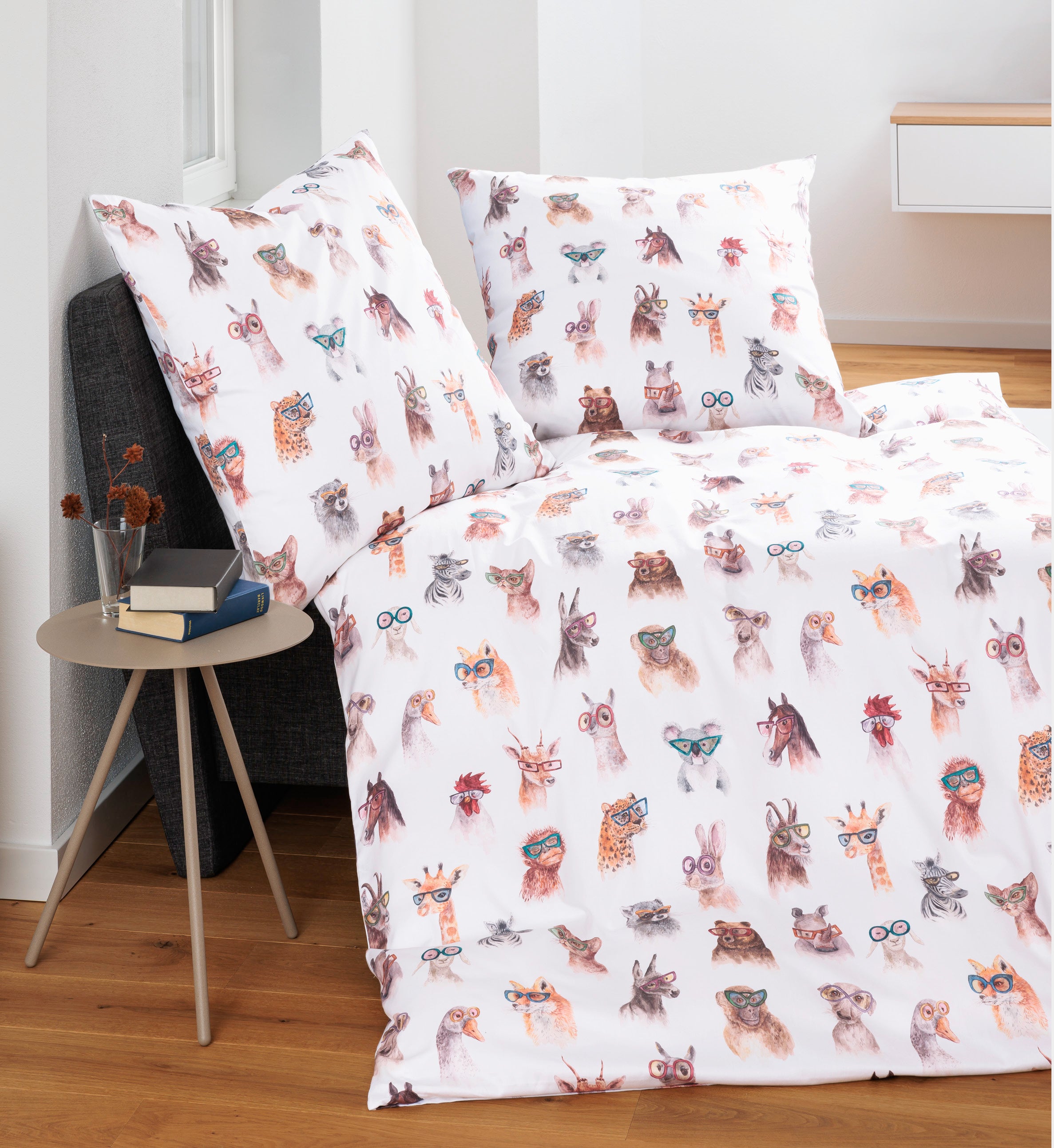 Mako Satin Bettwäsche 42153 "Modern-Art-S"