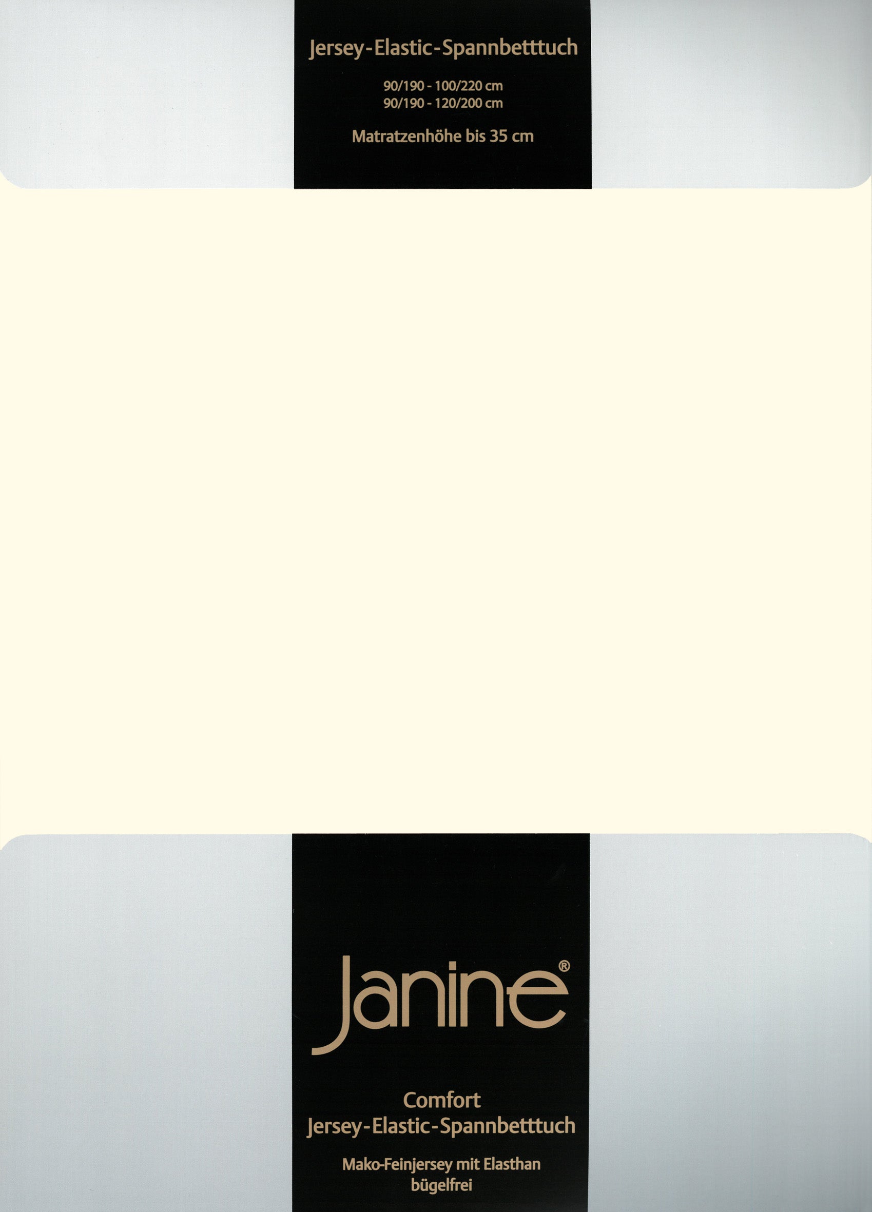 Jersey-Elastic-Spannbetttuch 5002
