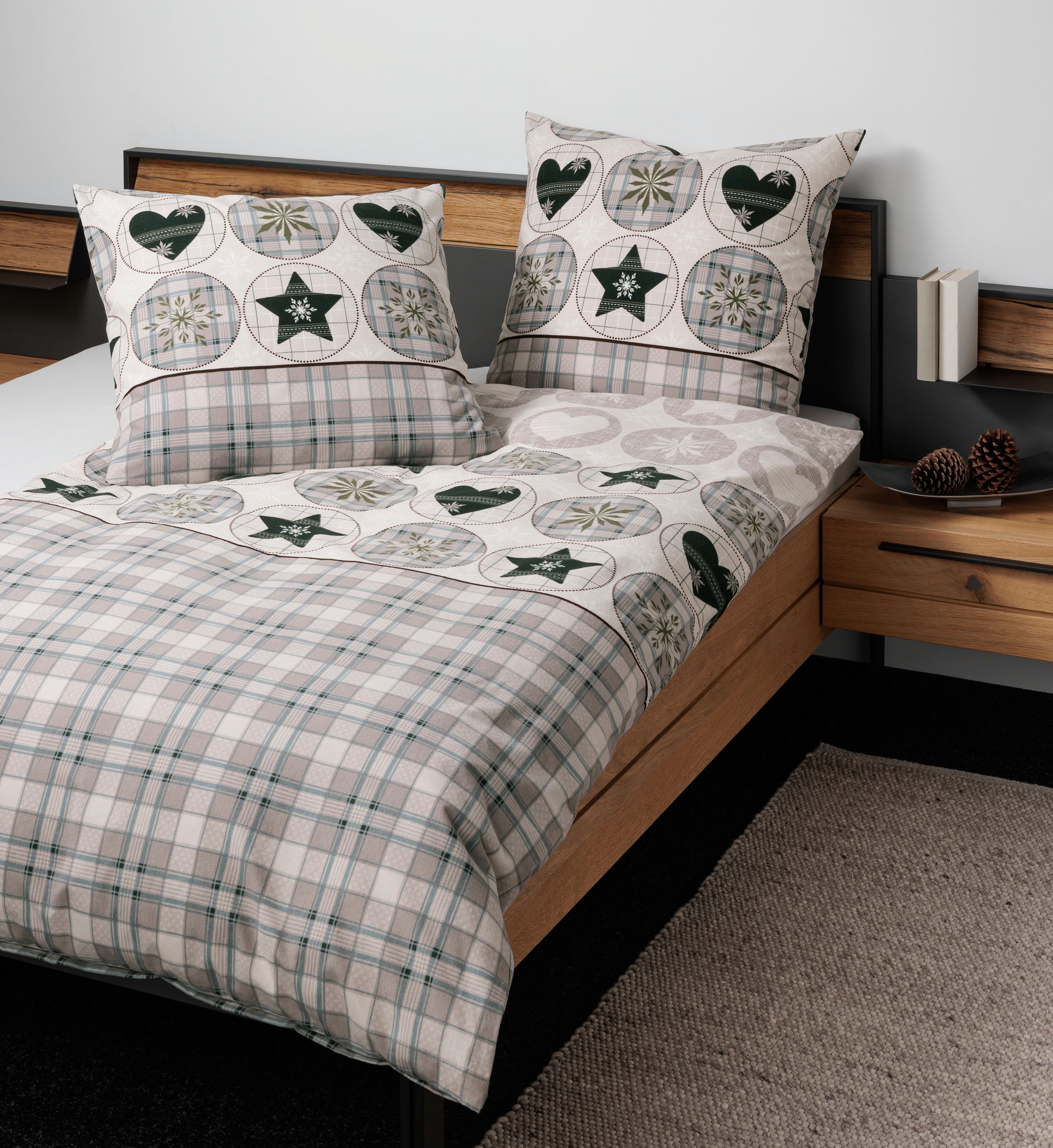 Feinbiber Bettwäsche 65179"Davos"